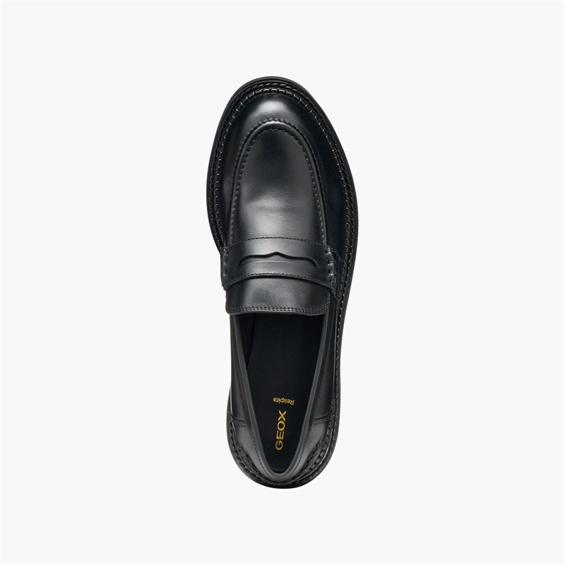 GEOX Womens Serilda Loafers Black - Image 4