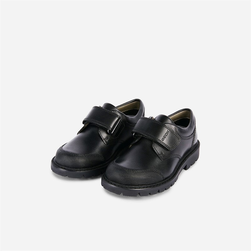 GEOX Infant Boys Shaylax School Shoes Black - Image 2