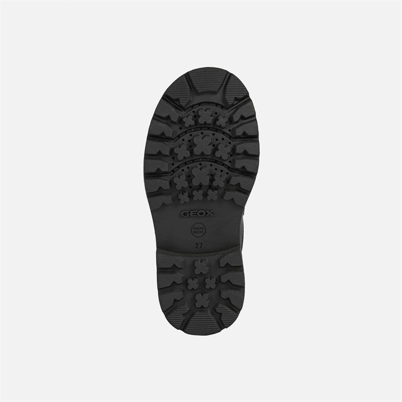 GEOX Infant Boys Shaylax School Shoes Black - Image 5