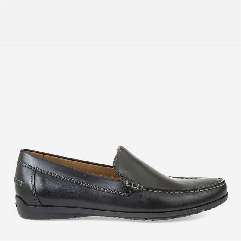 GEOX Mens Siron Moccasins Black