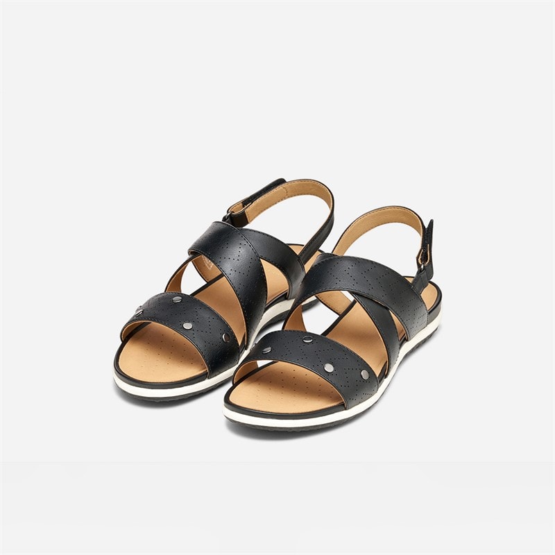 GEOX Womens Vega Sandals Black - Image 3