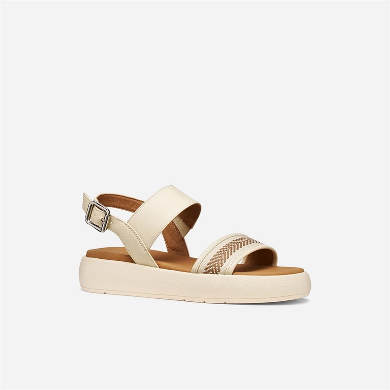 GEOX Womens Camalei Sandals Papyrus - Image 2