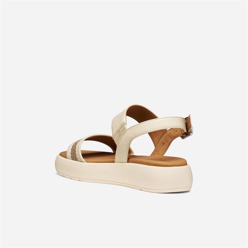 GEOX Womens Camalei Sandals Papyrus - Image 3