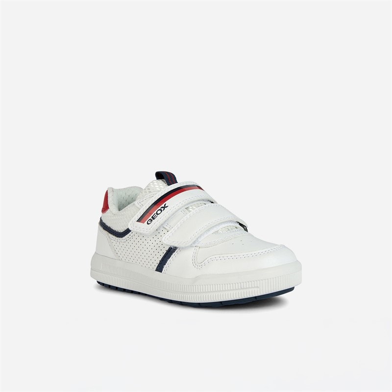 GEOX Infant Boys Arzach Trainers White/Navy - Image 2