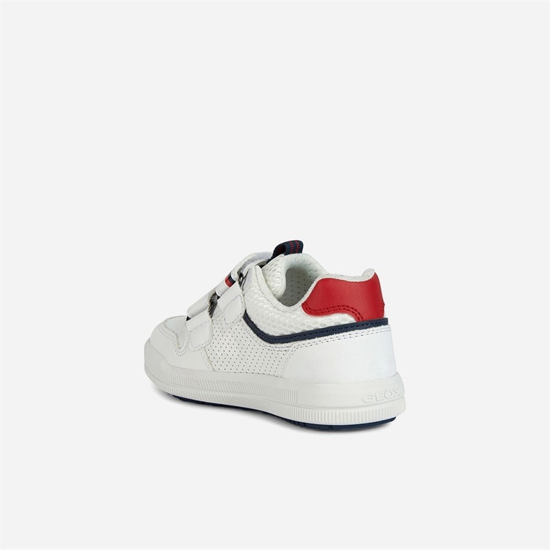 GEOX Infant Boys Arzach Trainers White/Navy - Image 3