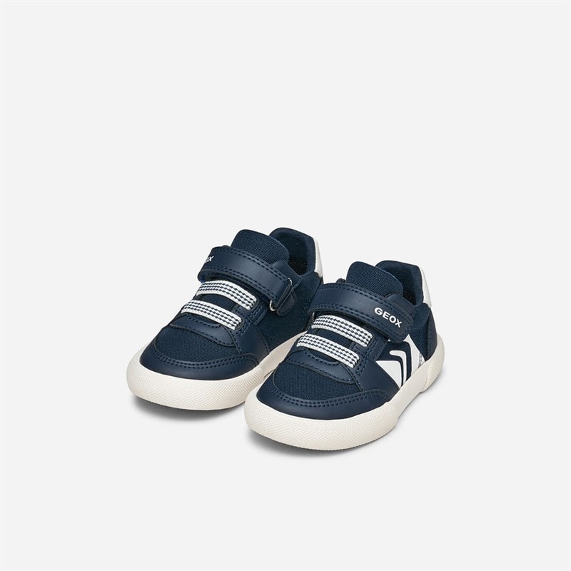 GEOX Infant Boys Gisi Trainers Navy/White - Image 2