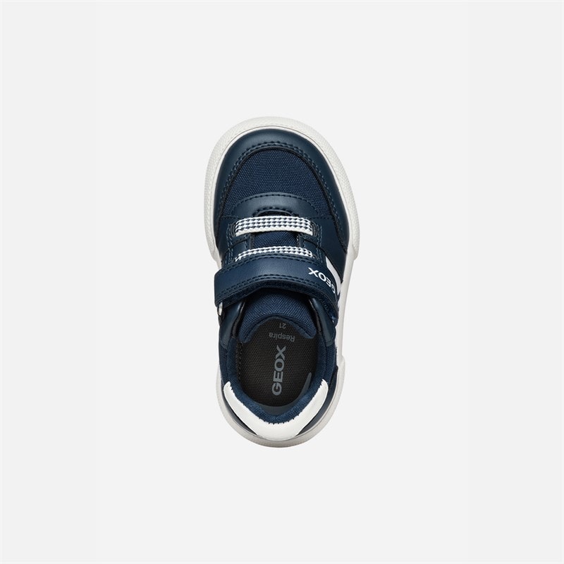 GEOX Infant Boys Gisi Trainers Navy/White - Image 4
