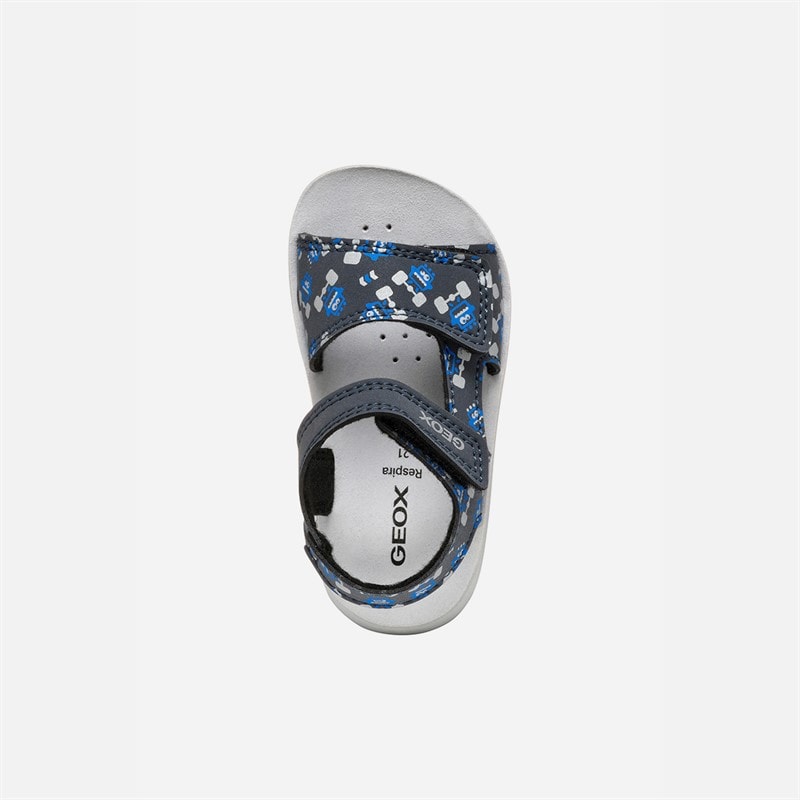 GEOX Infant Boys Lightfloppy Sandals Navy/Royal - Image 4