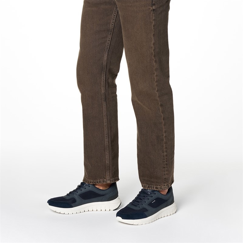 GEOX Mens Flextride R Trainers Navy/Dark Navy Navy/Dk Navy - Image 2