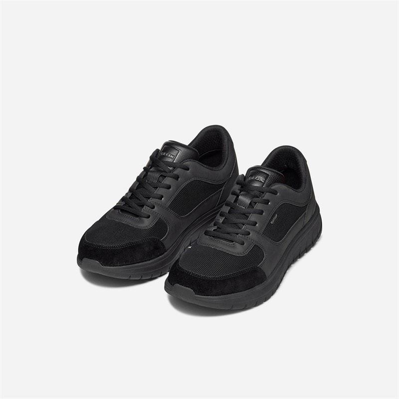 GEOX Mens Flextride R Trainers Black - Image 3
