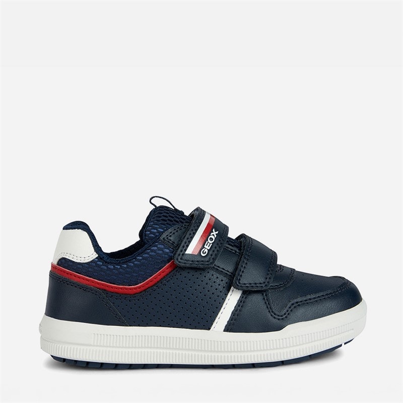 GEOX Infant Boys Arzach Trainers Navy/Red