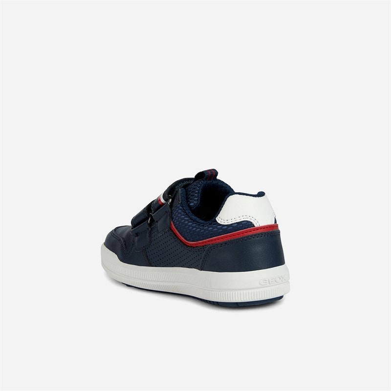 GEOX Infant Boys Arzach Trainers Navy/Red - Image 3