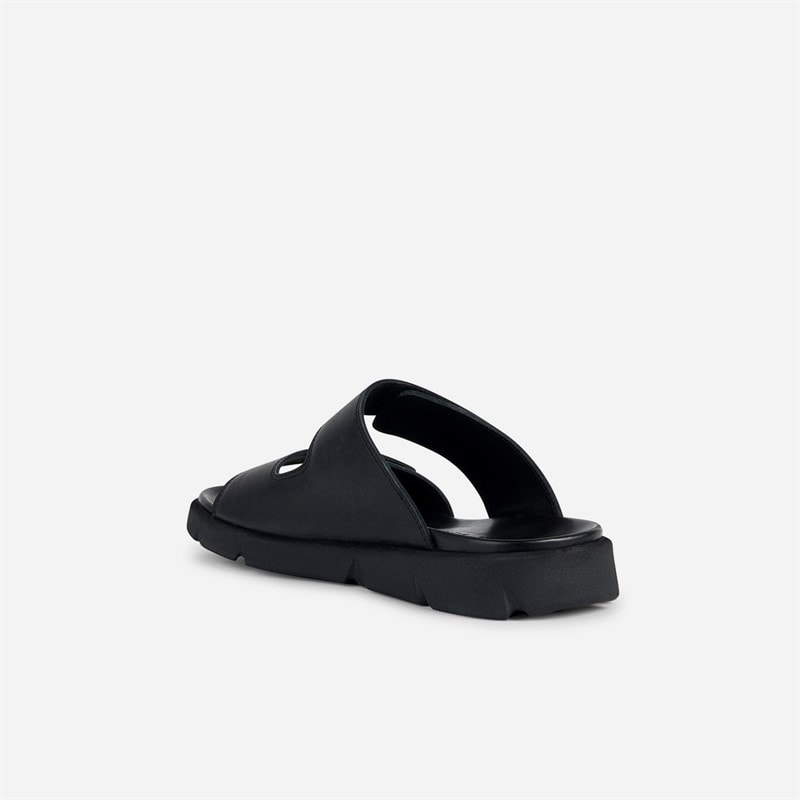 GEOX Mens XAND 2S Dual Strap Sandals Black - Image 3