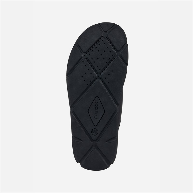 GEOX Mens XAND 2S Dual Strap Sandals Black - Image 5