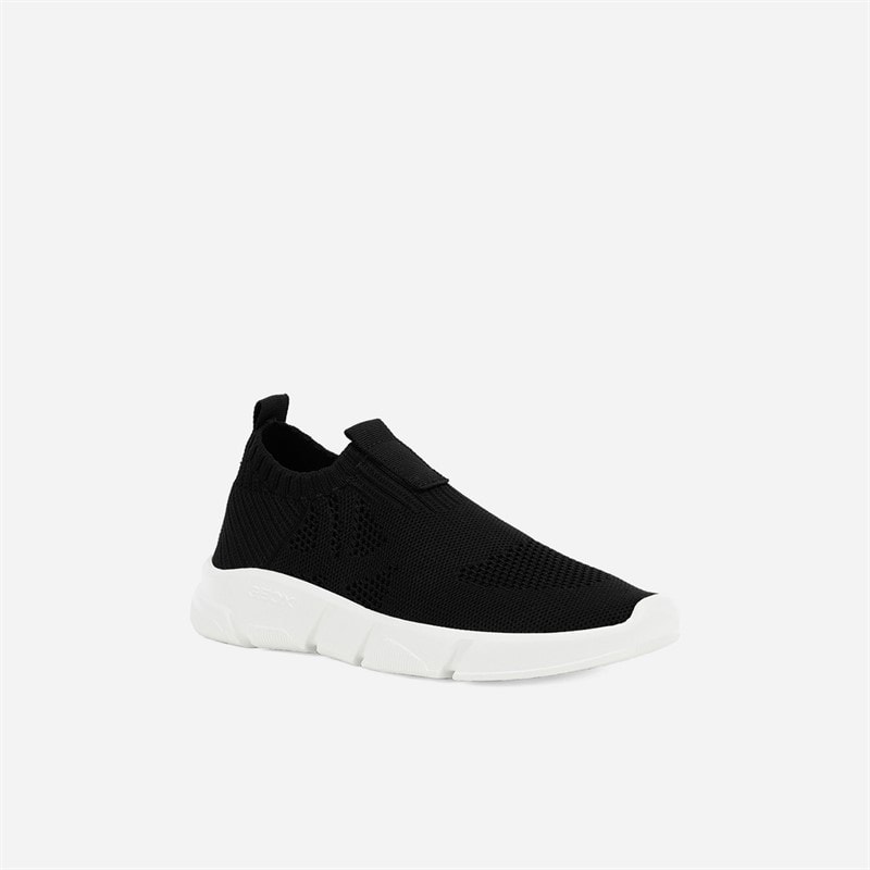 GEOX Junior Boys Aril Trainers Black - Image 2