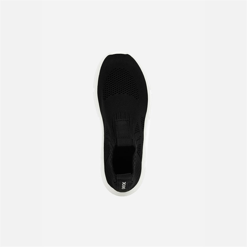 GEOX Junior Boys Aril Trainers Black - Image 4