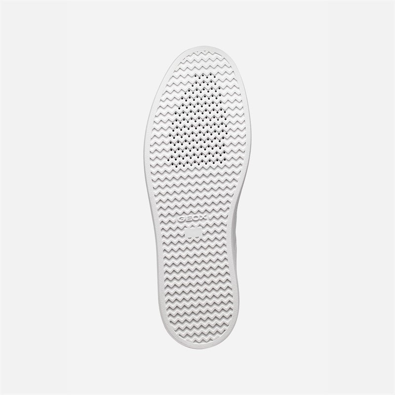 GEOX Mens Serifos Trainers White - Image 5
