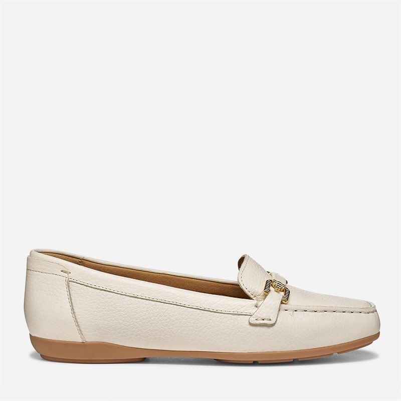 GEOX Womens Annytah Moccasins Papyrus