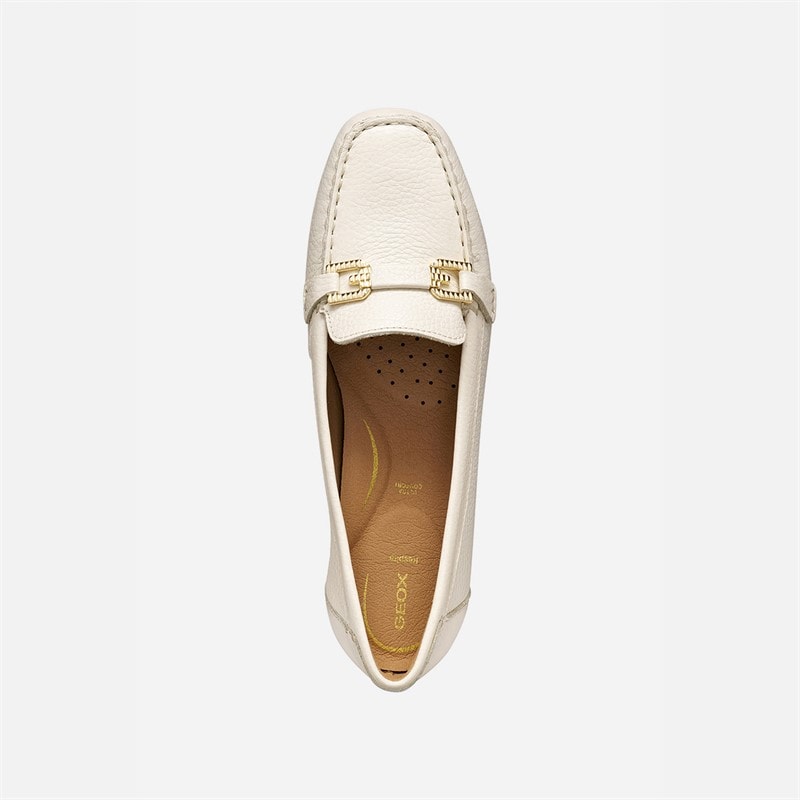 GEOX Womens Annytah Moccasins Papyrus - Image 4