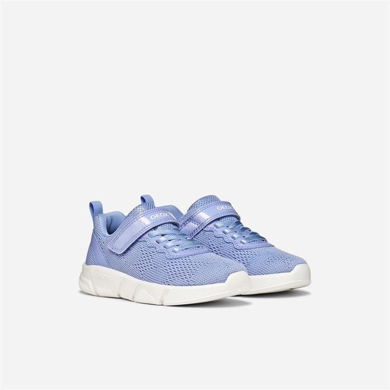 GEOX Infant Girls Aril Trainers Soft Sky - Image 2