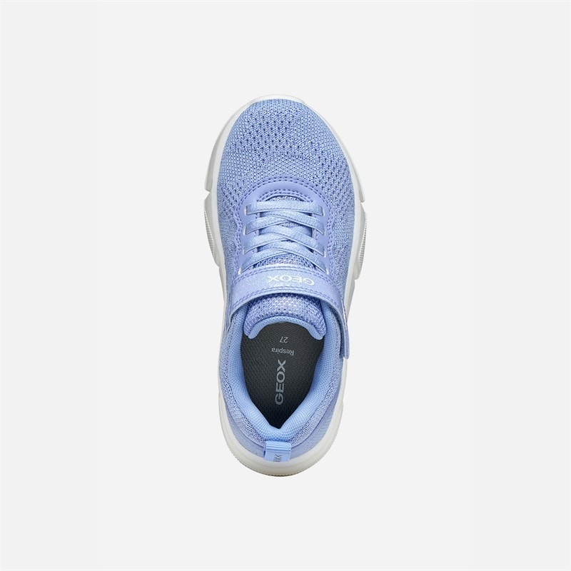GEOX Infant Girls Aril Trainers Soft Sky - Image 4