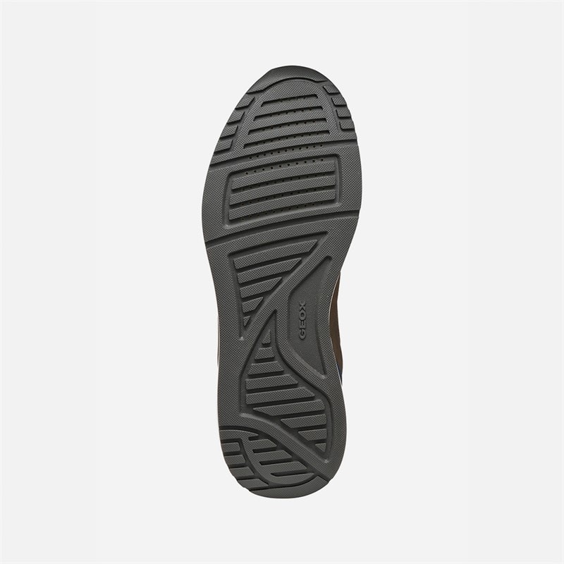 GEOX Mens Branthon Trainers Dove Grey/Dark Grey Dove Grey/Dk Grey - Image 5