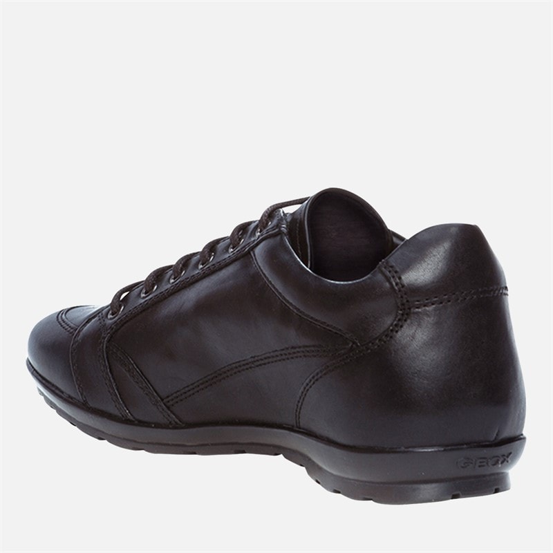 GEOX Mens Uomo Symbol Shoes Black - Image 3