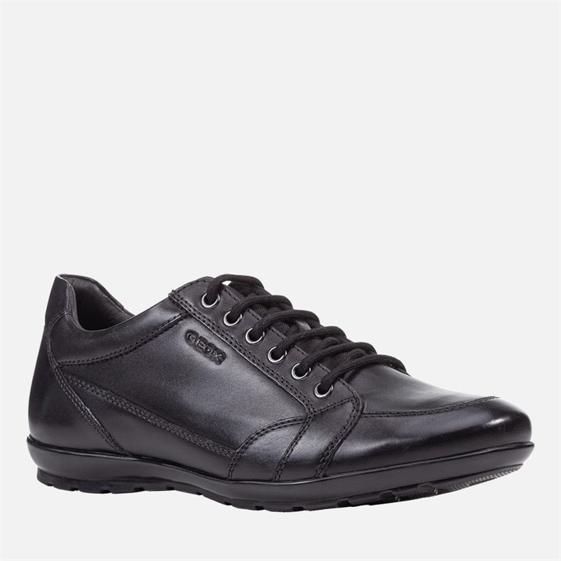 GEOX Mens Uomo Symbol Shoes Black - Image 5