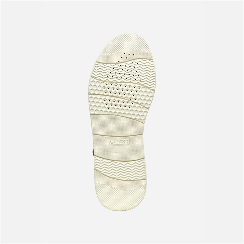 GEOX Womens Dandra Sandals Camel/Light Gold Camel/Lt Gold - Image 5