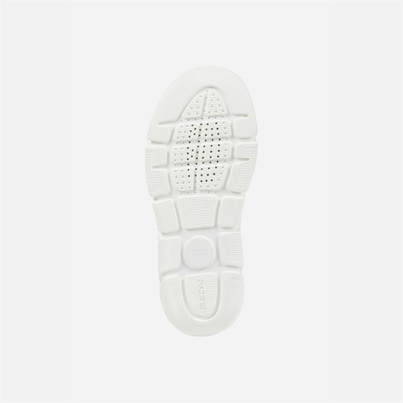 GEOX Junior Girls Aril Slip On Trainers Black - Image 5
