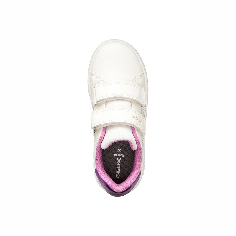 GEOX Infant Girls Eclyper Trainers White/Multicolor - Image 3