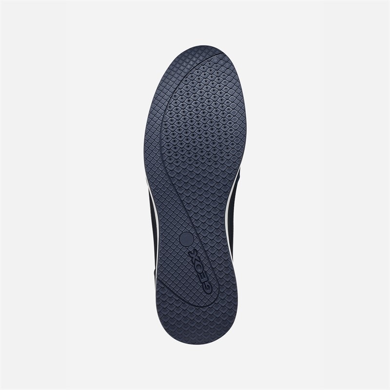 GEOX Mens Avery Trainers Navy - Image 5