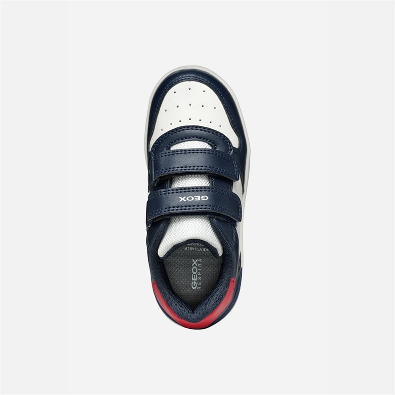 GEOX Infant Boys Washiba Trainers Navy/White - Image 4