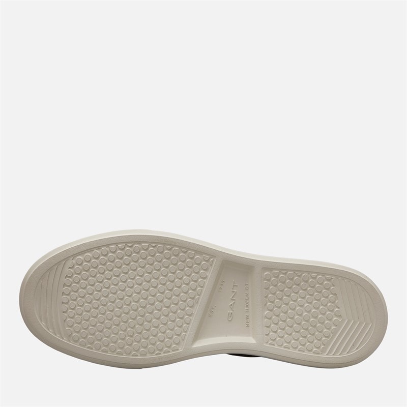 Gant Mens Zonick Trainers Dark Taupe Brown - Image 2