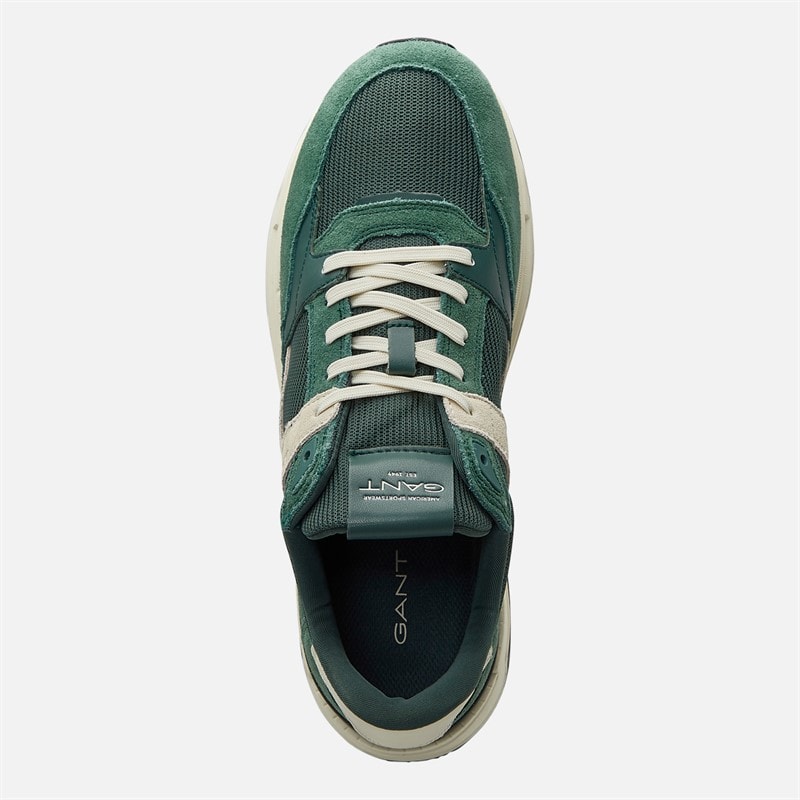 Gant Mens Jeuton Trainers Green - Image 4