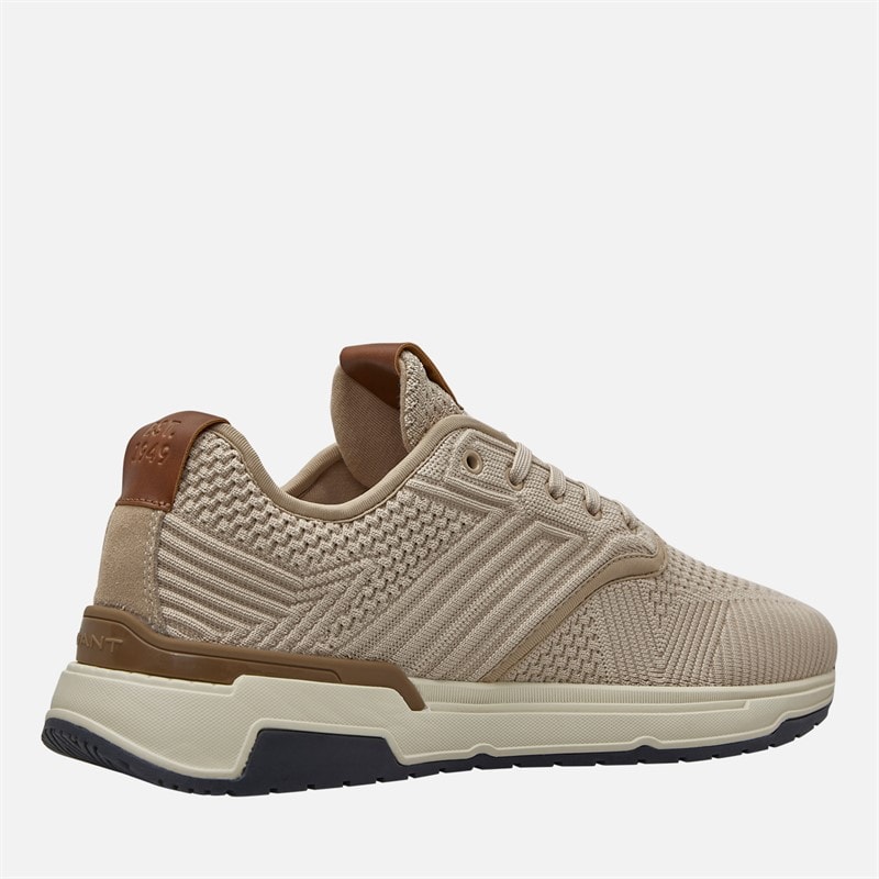 Gant Mens Jeuton Trainers Beige - Image 5