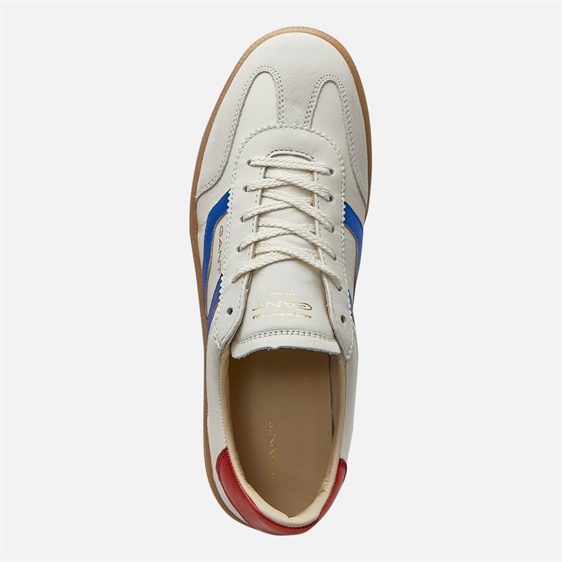 Gant Womens Cuzima Trainers White/Blue/Red Wht/Blue/Red - Image 4