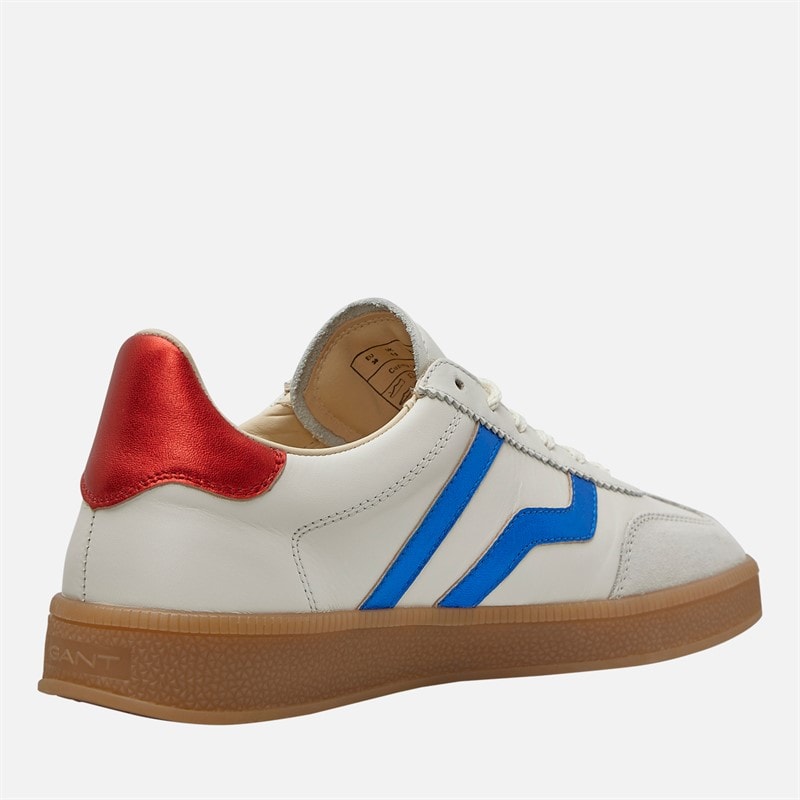 Gant Womens Cuzima Trainers White/Blue/Red Wht/Blue/Red - Image 5