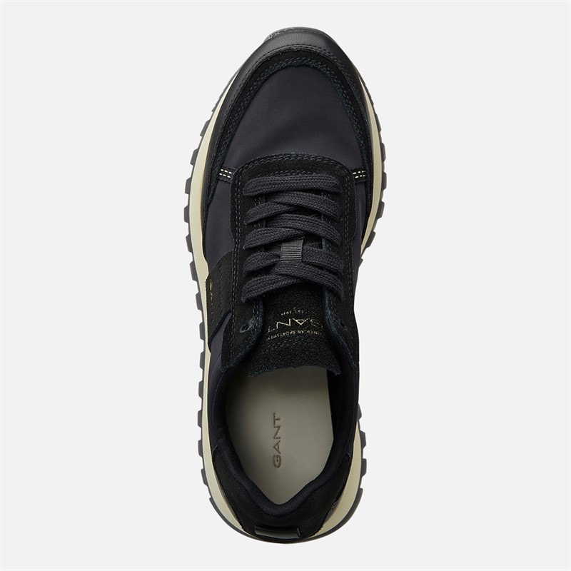 Gant Womens Caffay Trainers Black - Image 4