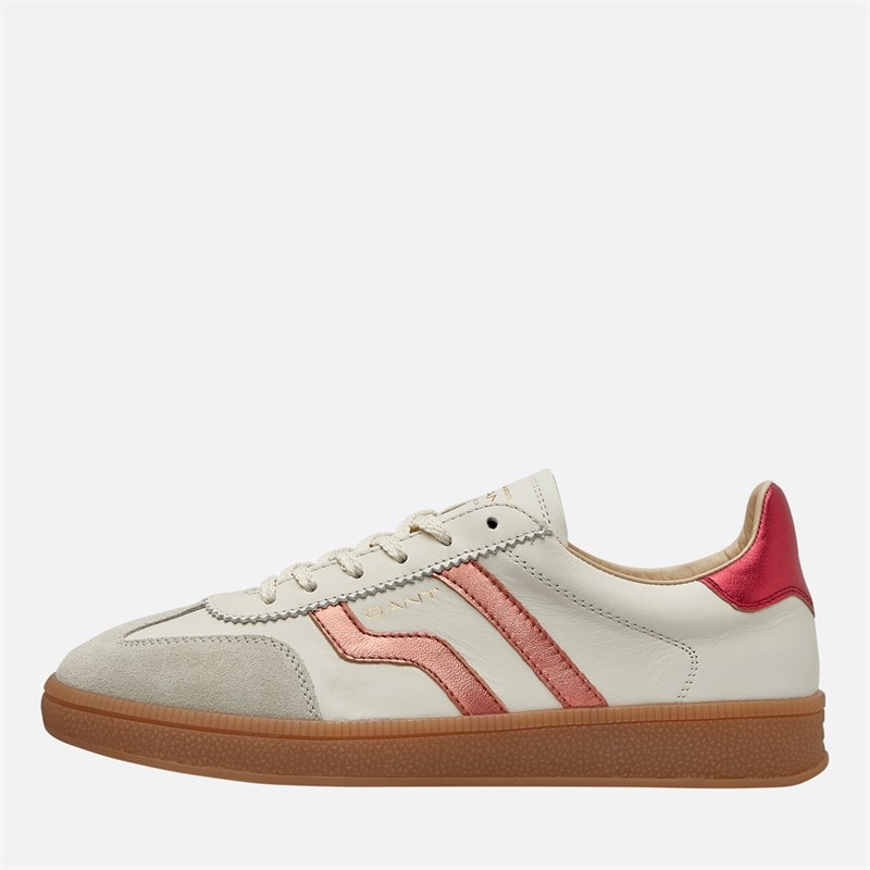 Gant Womens Cuzima Trainers White/Pink
