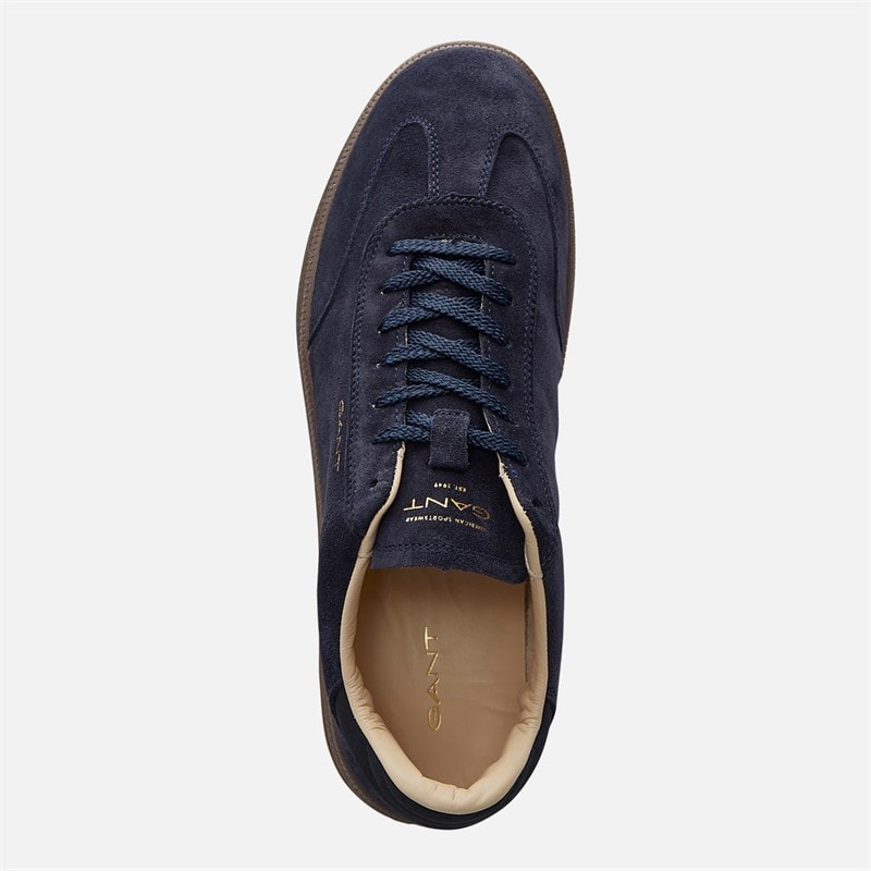 Gant Mens Cuzmo Trainers Marine - Image 4