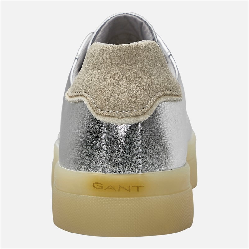 Gant Womens Avona Trainers Silver - Image 3