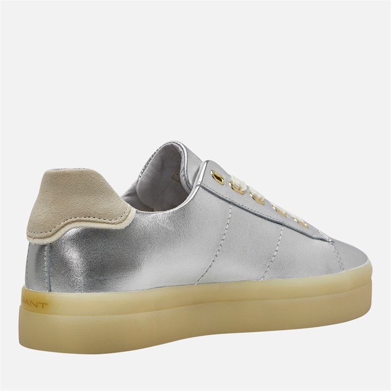 Gant Womens Avona Trainers Silver - Image 5