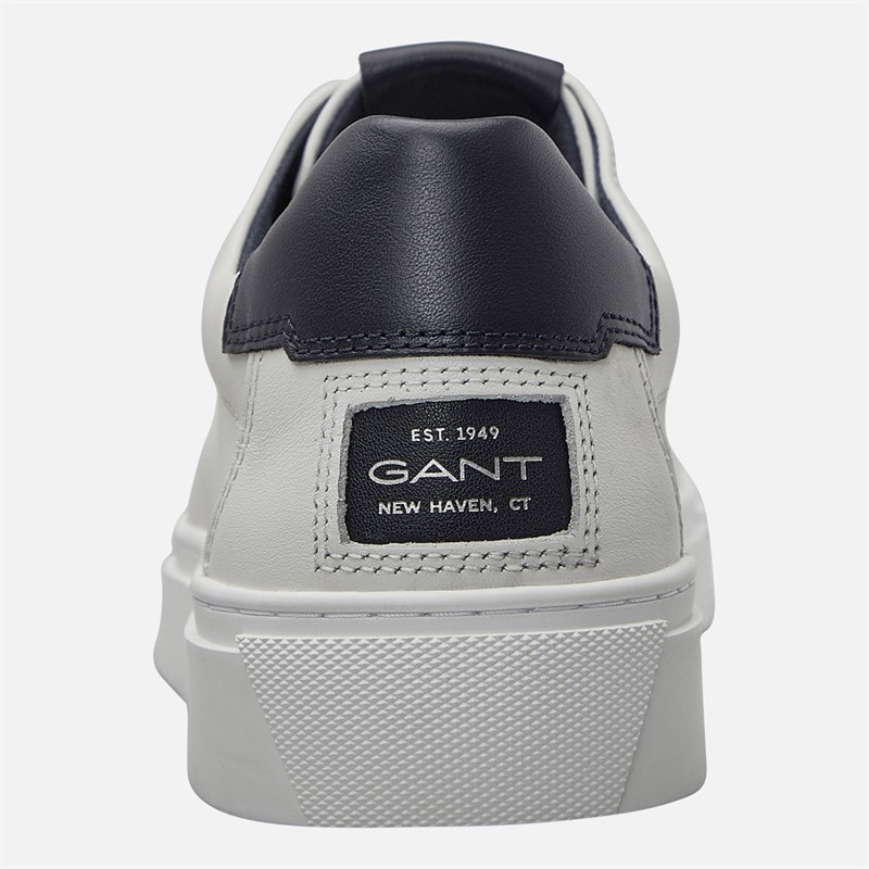 Gant Mens Mcjulien Trainers White/Marine - Image 3