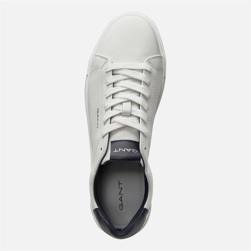 Gant Mens Mcjulien Trainers White/Marine - Image 4