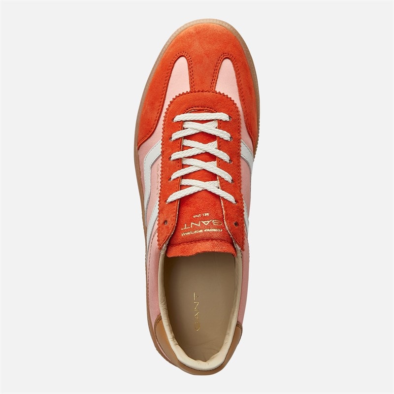 Gant Womens Cuzima Trainers Red/Apricot - Image 4