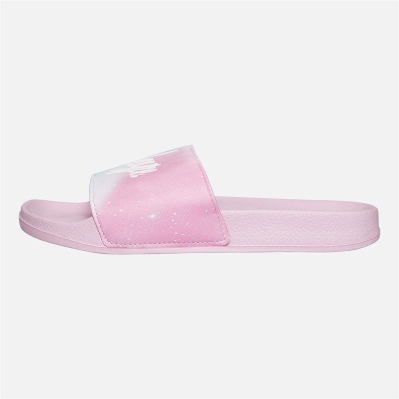 Hype Girls Fade Script Sliders Pink - Image 2