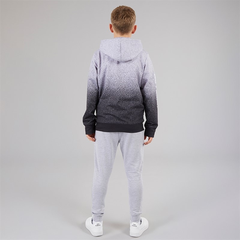 Hype Boys Tracksuit Grey/Black - Image 2