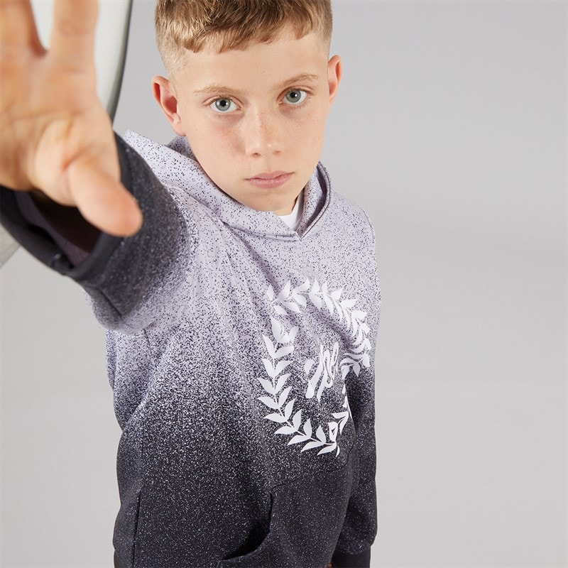 Hype Boys Tracksuit Grey/Black - Image 3