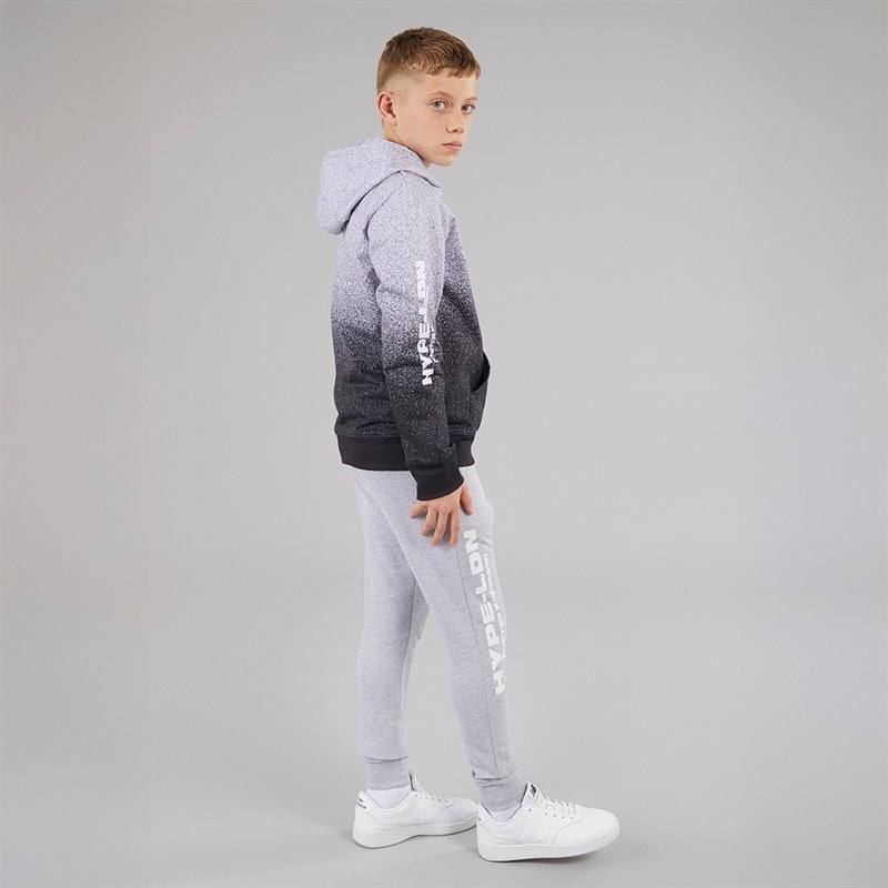 Hype Boys Tracksuit Grey/Black - Image 5